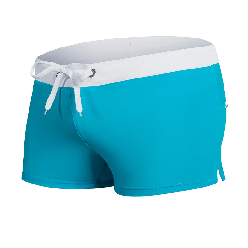 Men's Summer Swim Trunks with Mesh Lining Zipper Pocket Stretchy Comfy Quick Dry Swimming Shorts Bathing Suit Swimsuit Swimwear - Image 7