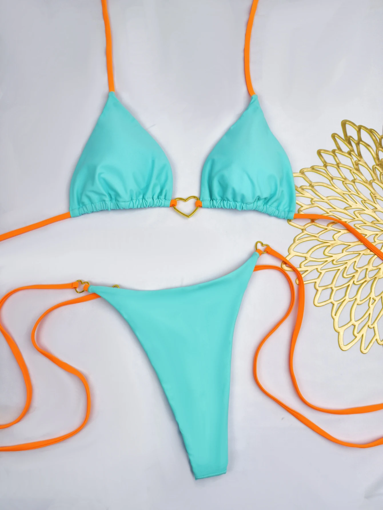 Triangle Thong Bikini 2026 Women Halter Swimsuit Solid Sexy Brazilian Swimwear Female Bathers Bathing Swimming Swim Suit Beach - Image 11