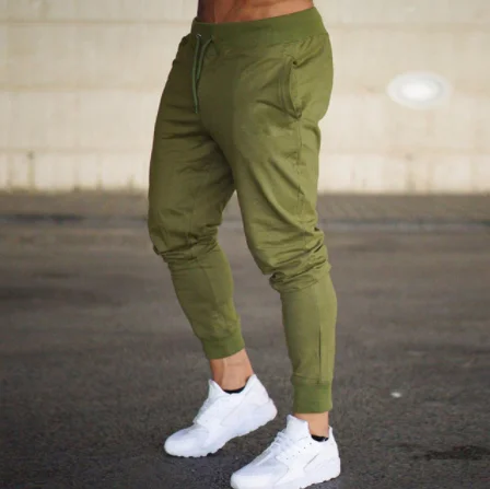 Mens Joggers Casual Pants Fitness Men Sportswear Tracksuit Bottoms Skinny Sweatpants Trousers Black Gyms Jogger Track Pants - Image 10