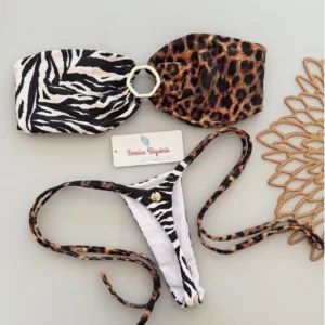 2026 New Sexy Solid Micro Bikini Set Strapless Split Swimsuit Thong Bathing Suit Women Swimwear Biquini Suit Up Bikinis Mujer