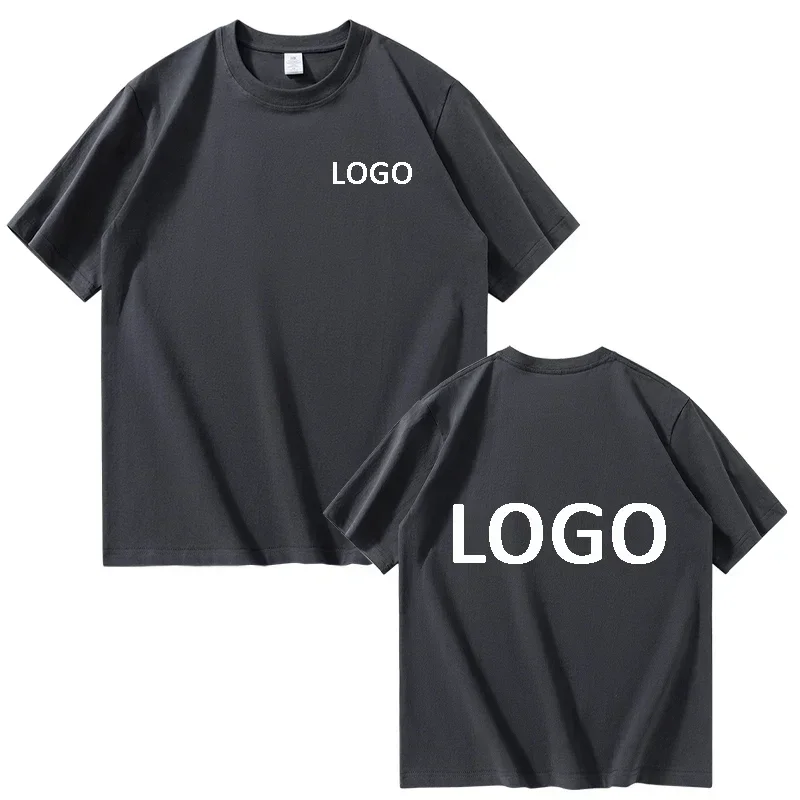 Customized 100% Cotton Printed T-shirts Men Fashion Short Sleeve O-neck Tshirt Women Personality Streetwear Tee Tops Camiseta - Image 6