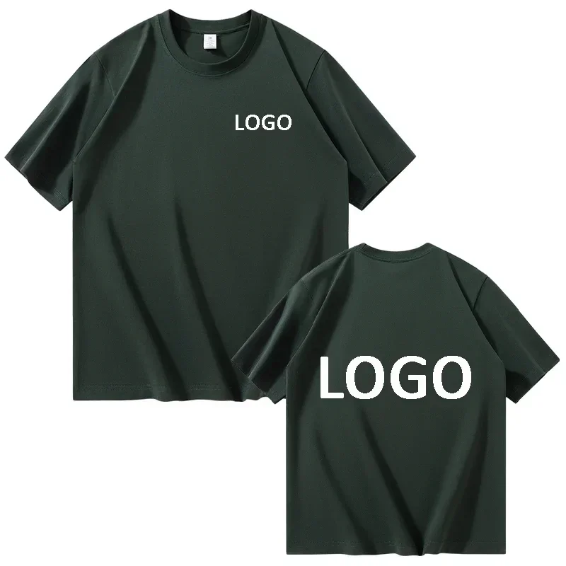 Customized 100% Cotton Printed T-shirts Men Fashion Short Sleeve O-neck Tshirt Women Personality Streetwear Tee Tops Camiseta - Image 12