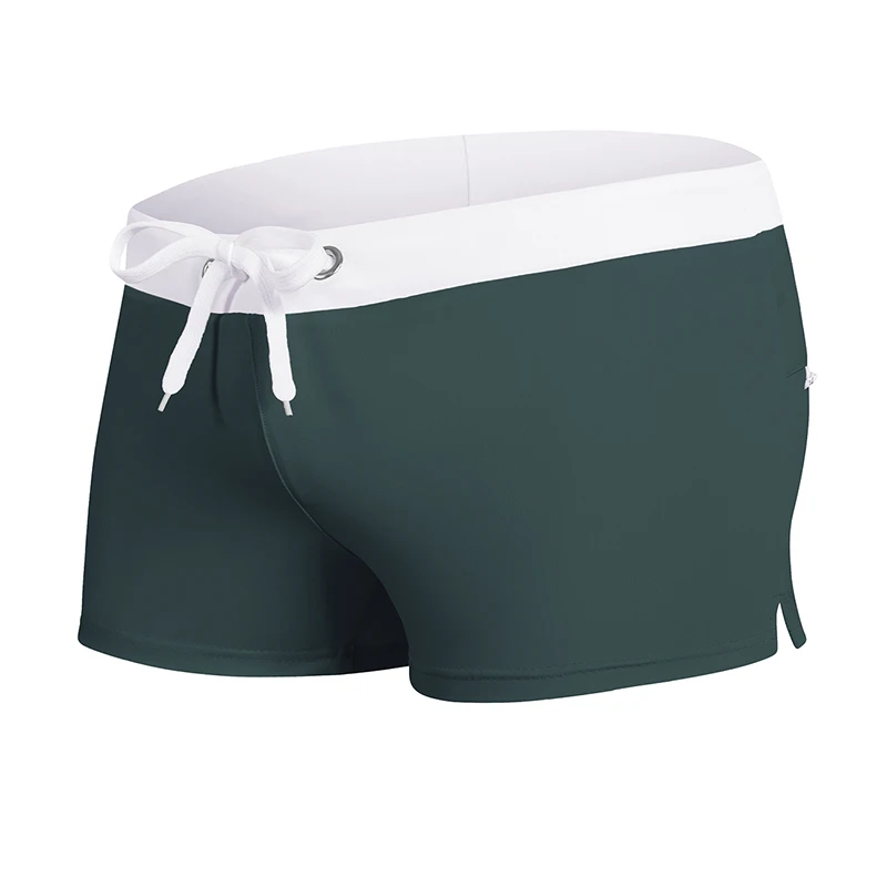 Men's Summer Swim Trunks with Mesh Lining Zipper Pocket Stretchy Comfy Quick Dry Swimming Shorts Bathing Suit Swimsuit Swimwear - Image 9