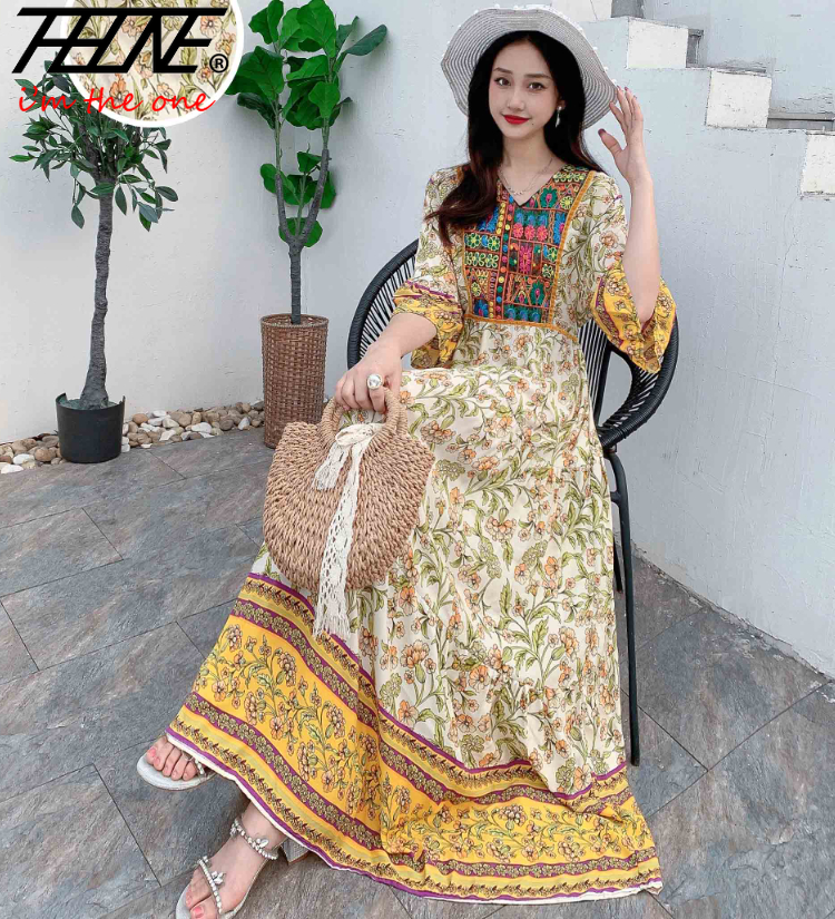 Indian Dress for Women Summer Embroidery Chic Elegant Party Dresses Clothes Vintage Long Maxi Prom Bohemian Beach Robe Vestidos - Image 32