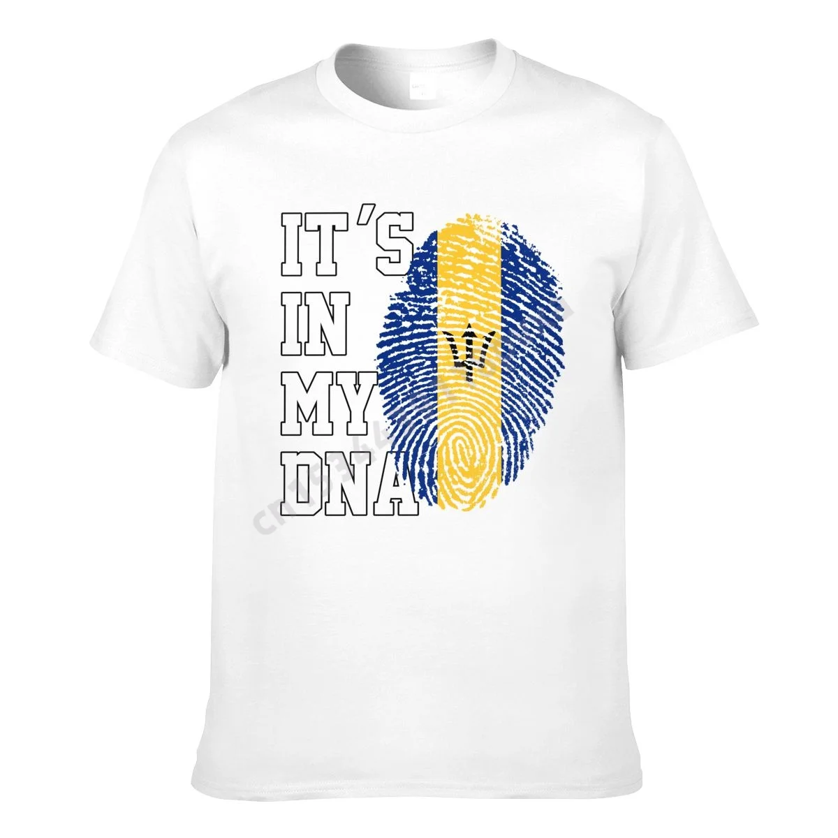 Barbados Flag Barbadian Country Map IT'S IN MY DNA Men Women T-shirt Boys Tees T Shirt Hip Hop Tshirts XS-5XL 100% Cotton - Image 20