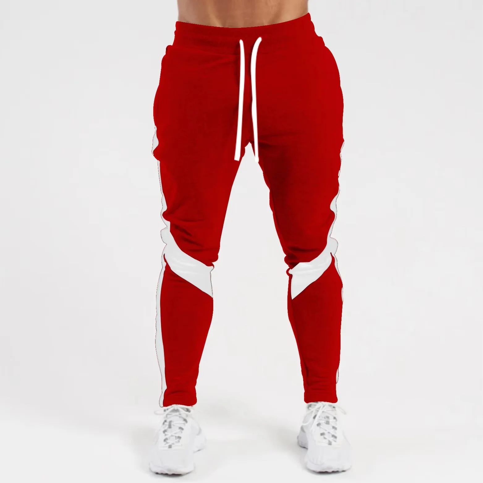 Mens Joggers Casual Pants Fitness Men Sportswear Tracksuit Bottoms Skinny Sweatpants Trousers Black Gyms Jogger Track Pants - Image 20