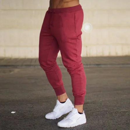 Mens Joggers Casual Pants Fitness Men Sportswear Tracksuit Bottoms Skinny Sweatpants Trousers Black Gyms Jogger Track Pants - Image 11
