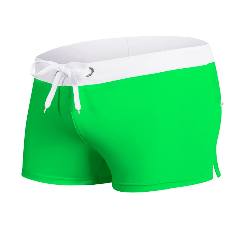 Men's Summer Swim Trunks with Mesh Lining Zipper Pocket Stretchy Comfy Quick Dry Swimming Shorts Bathing Suit Swimsuit Swimwear - Image 8