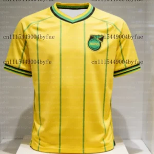 2026 New Summer Men's Jamaica Jersey soccer T-Shirt Outdoor Sport tees Loose Quick Dry Short Sleeve Family kids tees Top