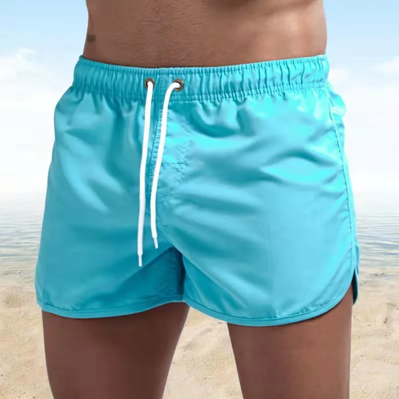Men's Swim Shorts Swim Trunks Quick Dry Board Shorts Bathing Suit Breathable Drawstring With Pockets for Surfing Beach Summer - Image 6