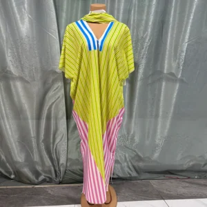 African Dresses for Women Traditional Africa Clothing Dashiki Ankara Gown Abayas Robe Muslim Kaftan Maxi Long Dress Outfits