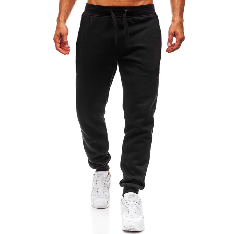 Mens Joggers Casual Pants Fitness Men Sportswear Tracksuit Bottoms Skinny Sweatpants Trousers Black Gyms Jogger Track Pants - Image 9