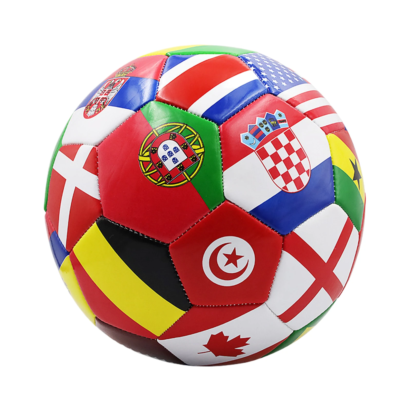 National Flag Colours Soccer Ball Suitable For Different Surfaces And Teamwork Innovative Foot Balls - Image 7