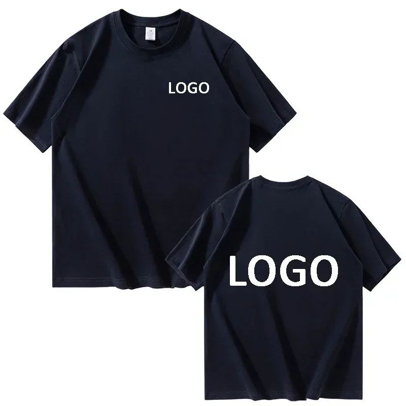 Customized 100% Cotton Printed T-shirts Men Fashion Short Sleeve O-neck Tshirt Women Personality Streetwear Tee Tops Camiseta - Image 9