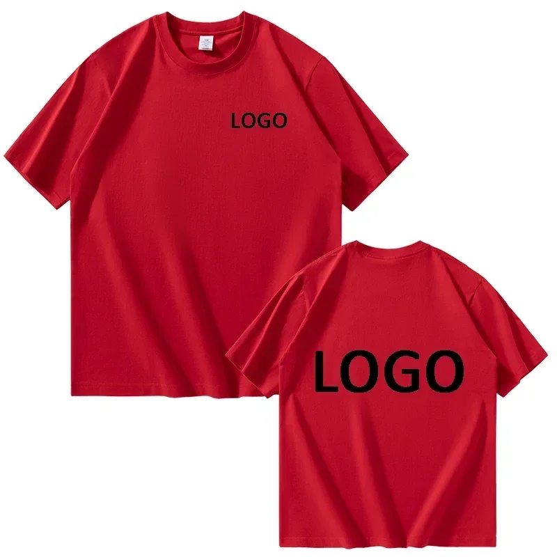 Customized 100% Cotton Printed T-shirts Men Fashion Short Sleeve O-neck Tshirt Women Personality Streetwear Tee Tops Camiseta - Image 7
