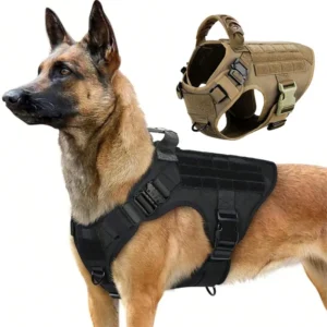 Large Dog Harness Pet German Shepherd Training Vest Tactical Medium Dog Harnesses Hunting For Dogs Accessories