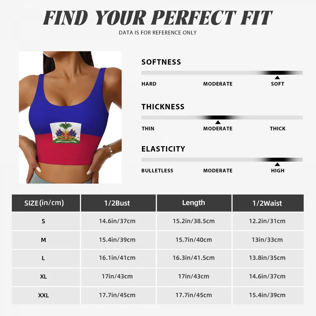 2026 Haiti Flag Print Women Activities Sports Vest Yoga Vest Workout Vest for Women Lightweight Trendy - Image 6