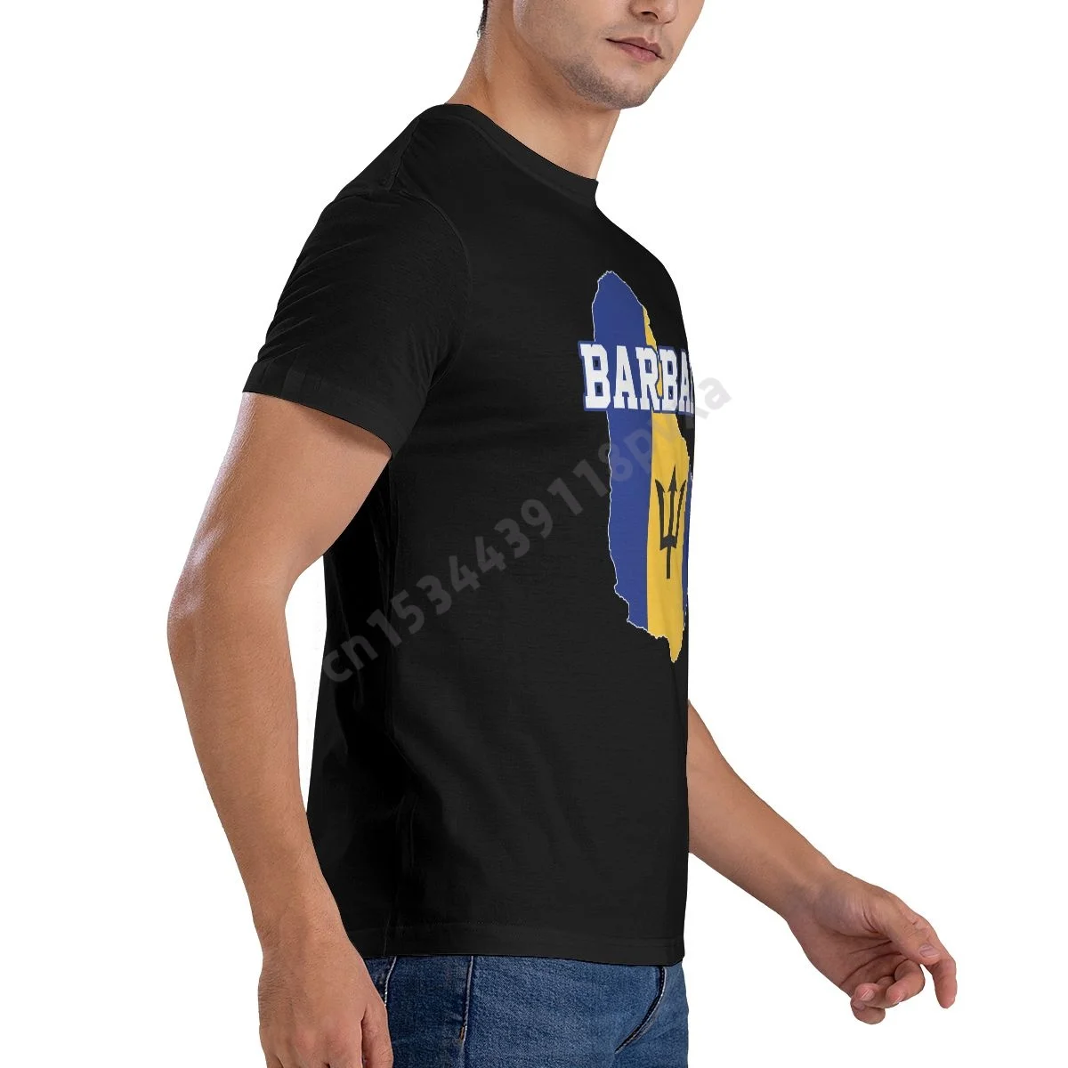 Barbados Flag Barbadian Country Map IT'S IN MY DNA Men Women T-shirt Boys Tees T Shirt Hip Hop Tshirts XS-5XL 100% Cotton - Image 5