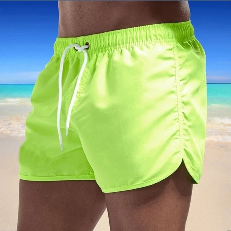 Men's Swim Trunks Swim Shorts Quick Dry Board Shorts Bathing Suit for Swimming Surfing Beach Water Sports Summer 9 Colors S-3XL - Image 9