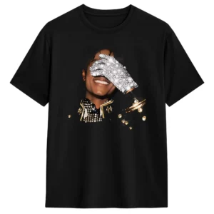 MJ Michael Jackson  T-Shirts Men  Leisure Cotton Tee Shirt O Neck Short Sleeve T Shirt Plus Size Clothing