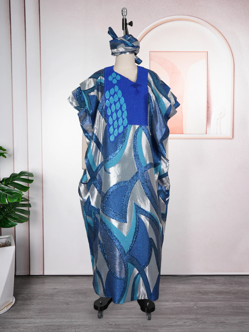 African Dresses for Women Traditional Africa Clothing Dashiki Ankara Bazin Gown Abayas Robe Muslim Kaftan Maxi Long Dress 2026 - Image 4