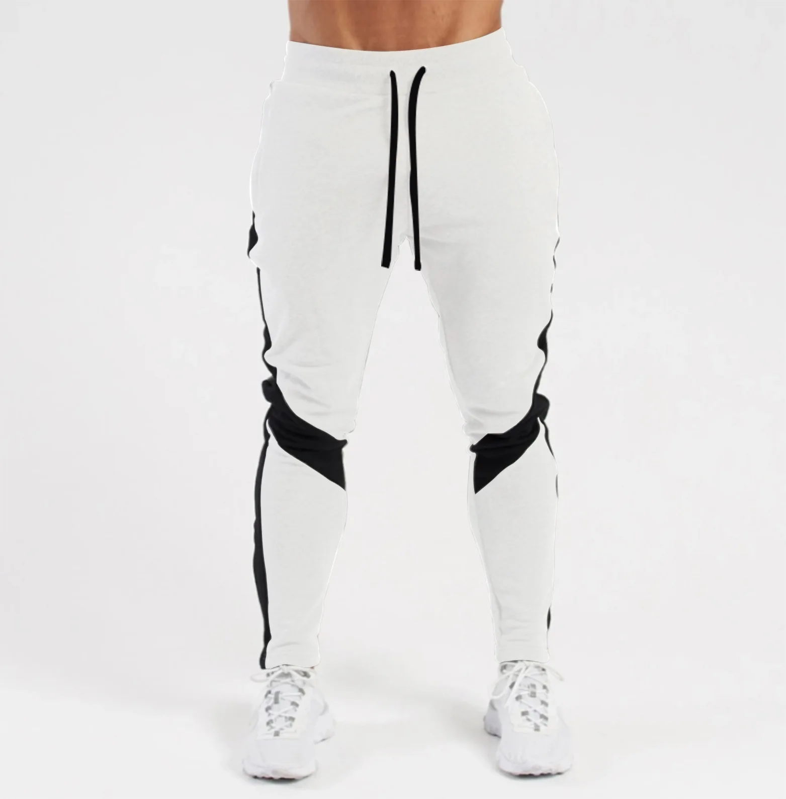 Mens Joggers Casual Pants Fitness Men Sportswear Tracksuit Bottoms Skinny Sweatpants Trousers Black Gyms Jogger Track Pants - Image 14