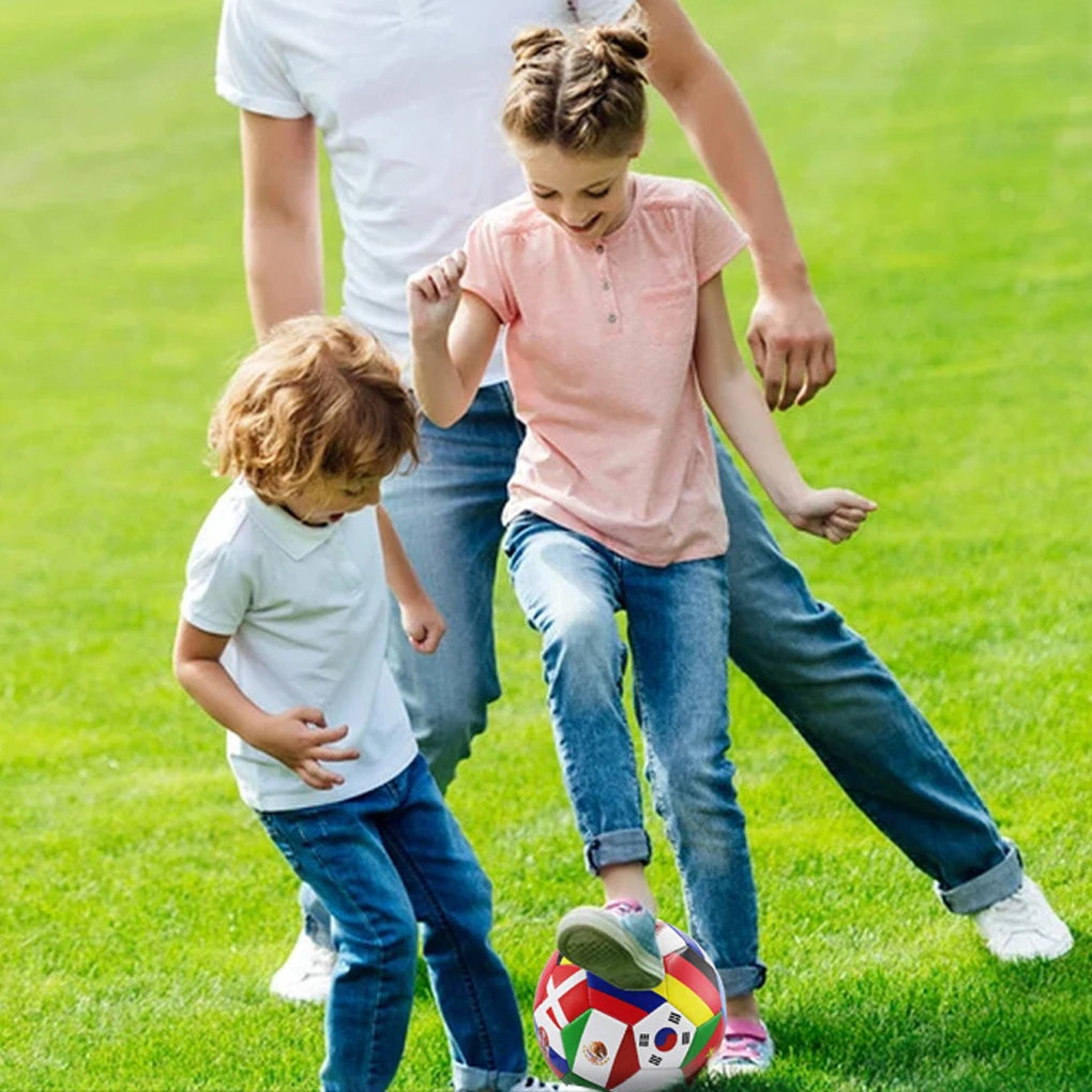 National Flag Colours Soccer Ball Suitable For Different Surfaces And Teamwork Innovative Foot Balls - Image 4