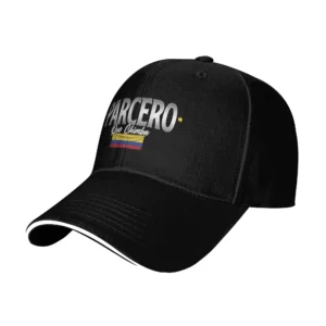 Colombia Flag Patriotic Printed Casual Baseball Cap Summer Trucker Hat Adjustable Running Hippie Snapback Female Male y2k Caps