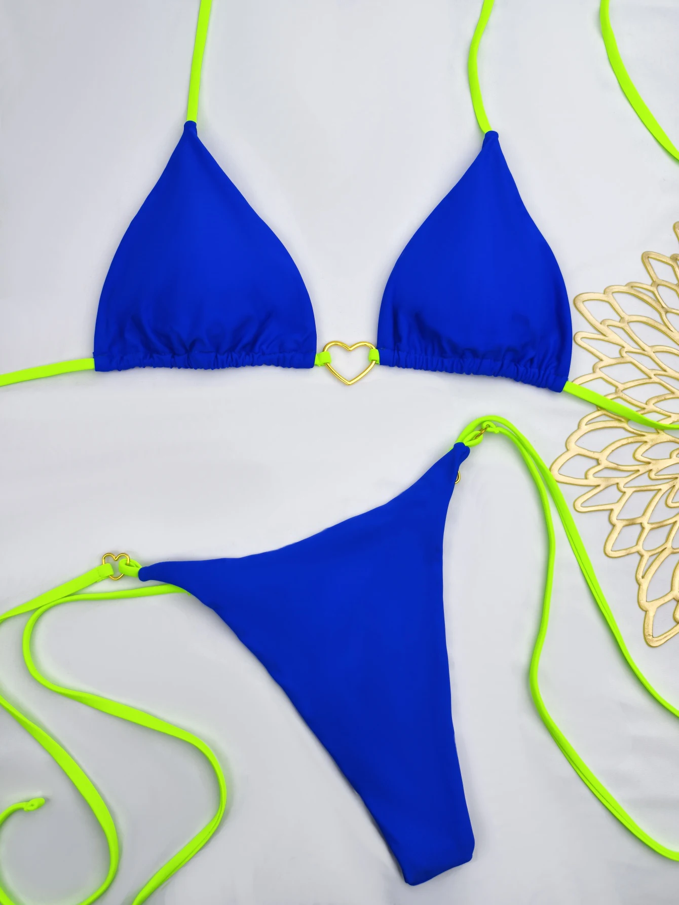 Triangle Thong Bikini 2026 Women Halter Swimsuit Solid Sexy Brazilian Swimwear Female Bathers Bathing Swimming Swim Suit Beach - Image 8